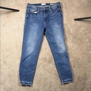 Frame Denim Blue Ankle Jeans